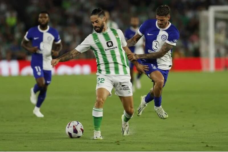 Isco ha sido una de las buenas figuras del Betis en este arranque de Liga.