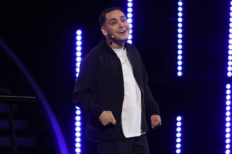 Vina del Mar, 28 de febrero de 2024.
Lucho Miranda se presenta durante la cuarta noche del Festival de Vina 2024.
Aton Chile