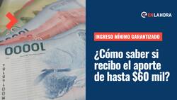 Ingreso Mínimo Garantizado: Conoce quiénes lo reciben y consulta si eres beneficiario de los $60.000