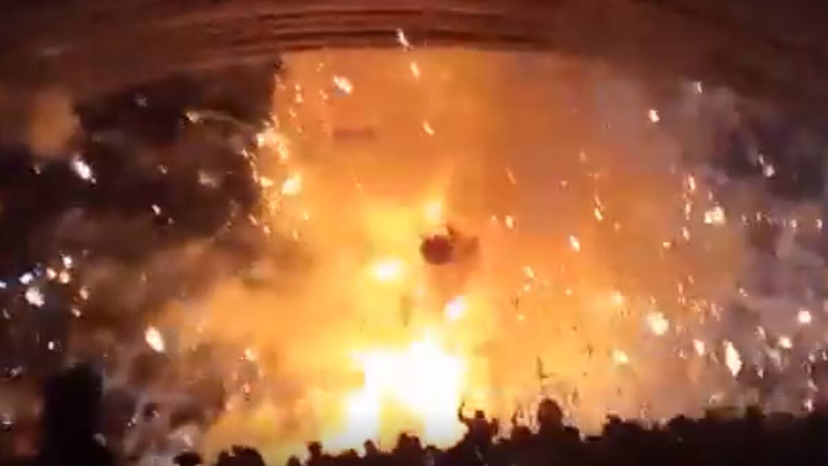 VIDEO | Explosión por pirotecnia en Huejutla: Se registran al menos 17 personas heridas