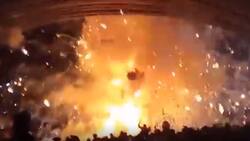 VIDEO | Explosión por pirotecnia en Huejutla: Se registran al menos 17 personas heridas