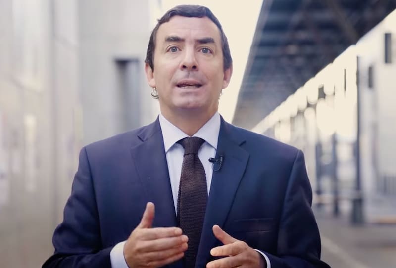 El abogado de 52 años, será ministro de Justicia del Gobierno de José Antonio Kast. Foto: Captura UDD