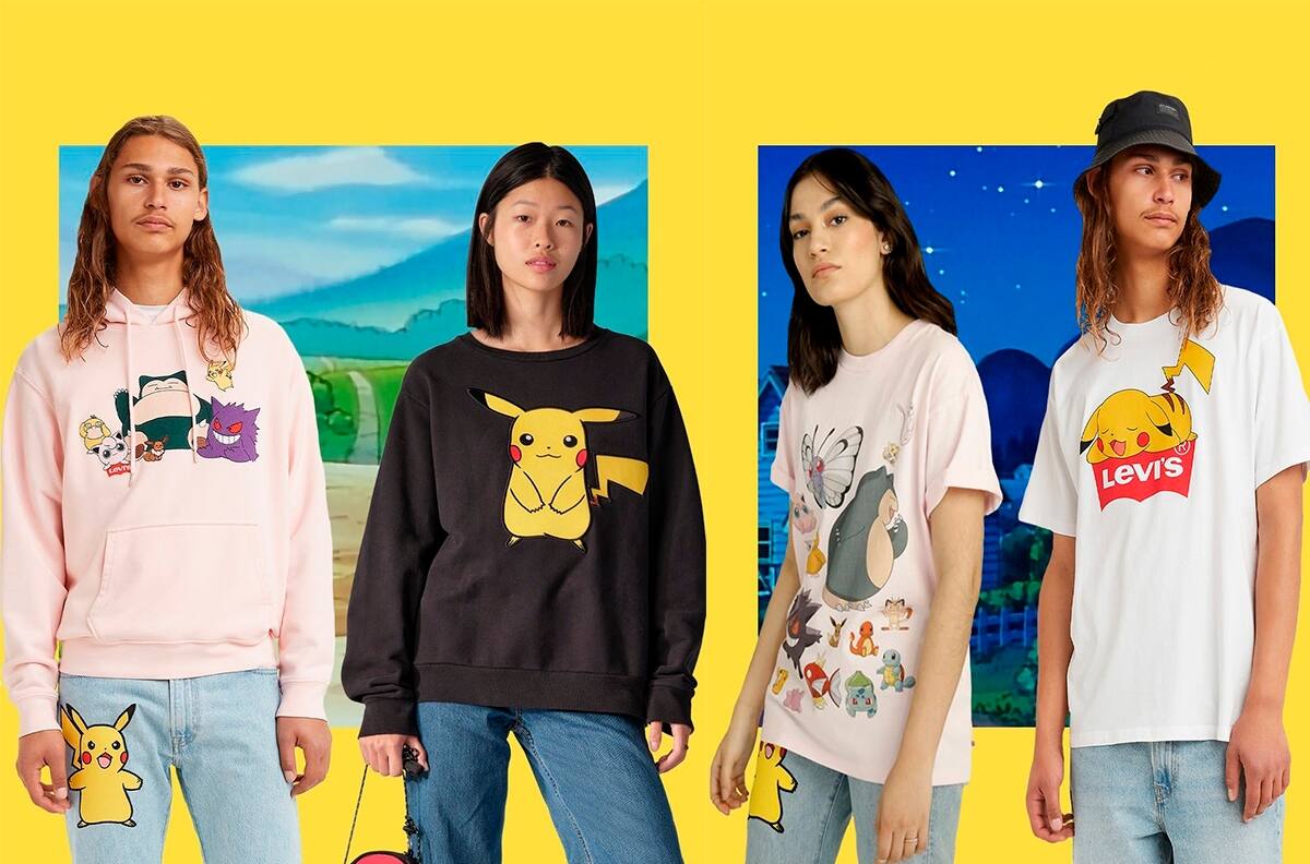 Levi’s y Pokémon se unen por el 25 º aniversario de la franquicia con una colección exclusiva