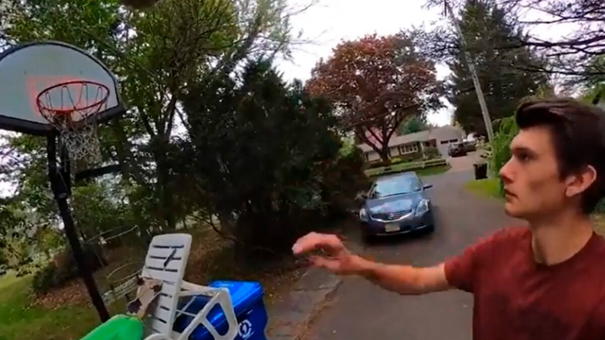 Viral: Hizo toda una proeza para la mejor canasta de la vida