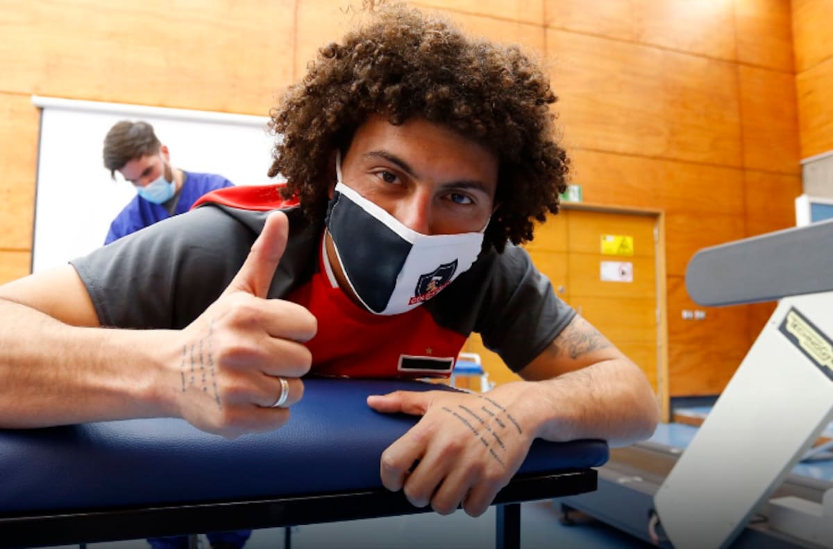 Maximiliano Falcón se está realizando los exámenes médicos en Colo Colo