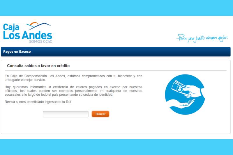 Conoce si tienes saldos a favor en Caja Los Andes.