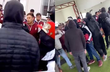 Barristas de La Serena protagonizan duro apriete al plantel: así fue el tenso momento