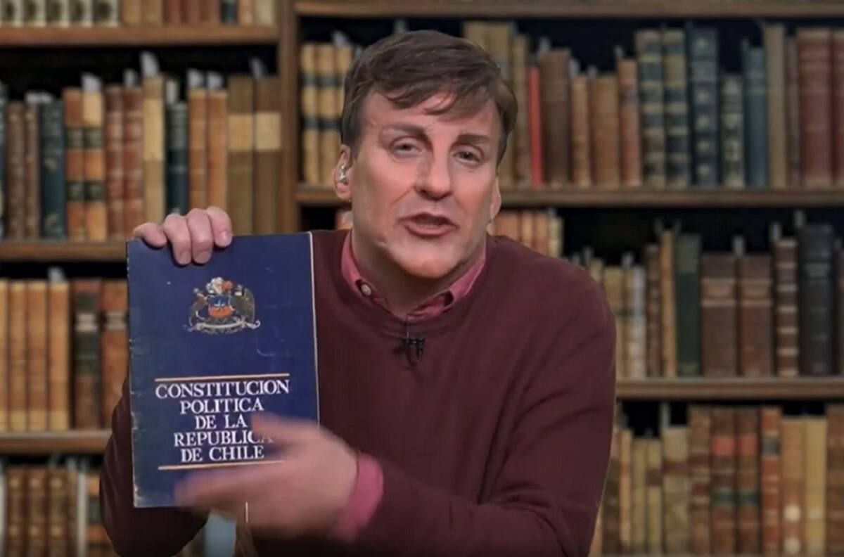 Stefan Kramer cumplió y presentó su imitación de Daniel Stingo: Benjamín Vicuña, Chiqui Aguayo y Américo la llenaron de elogios