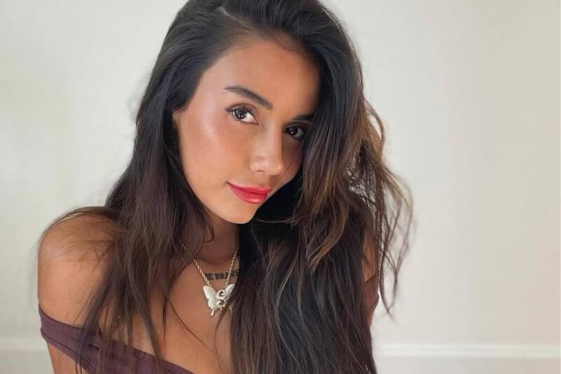 mostró el rostro de su hijo.