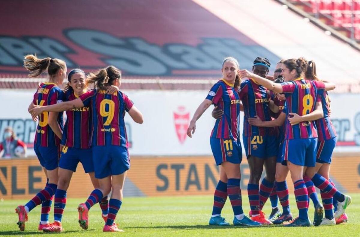 VIDEO: Jugadora del Barcelona se burló de Lionel Messi antes de viajar a la final de la Champions