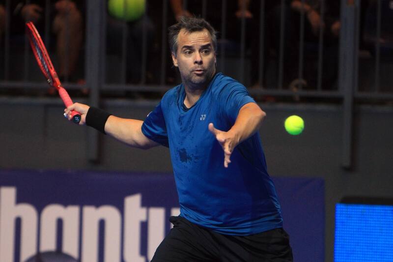 en tres torneos diferentes le ganó a más de un top ten.