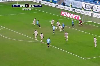 VIDEO | Está en racha: Thomas Galdames anotó su segundo gol en el fútbol ruso