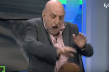 La estrepitosa caída de Horacio Pagani en vivo que asustó a todos