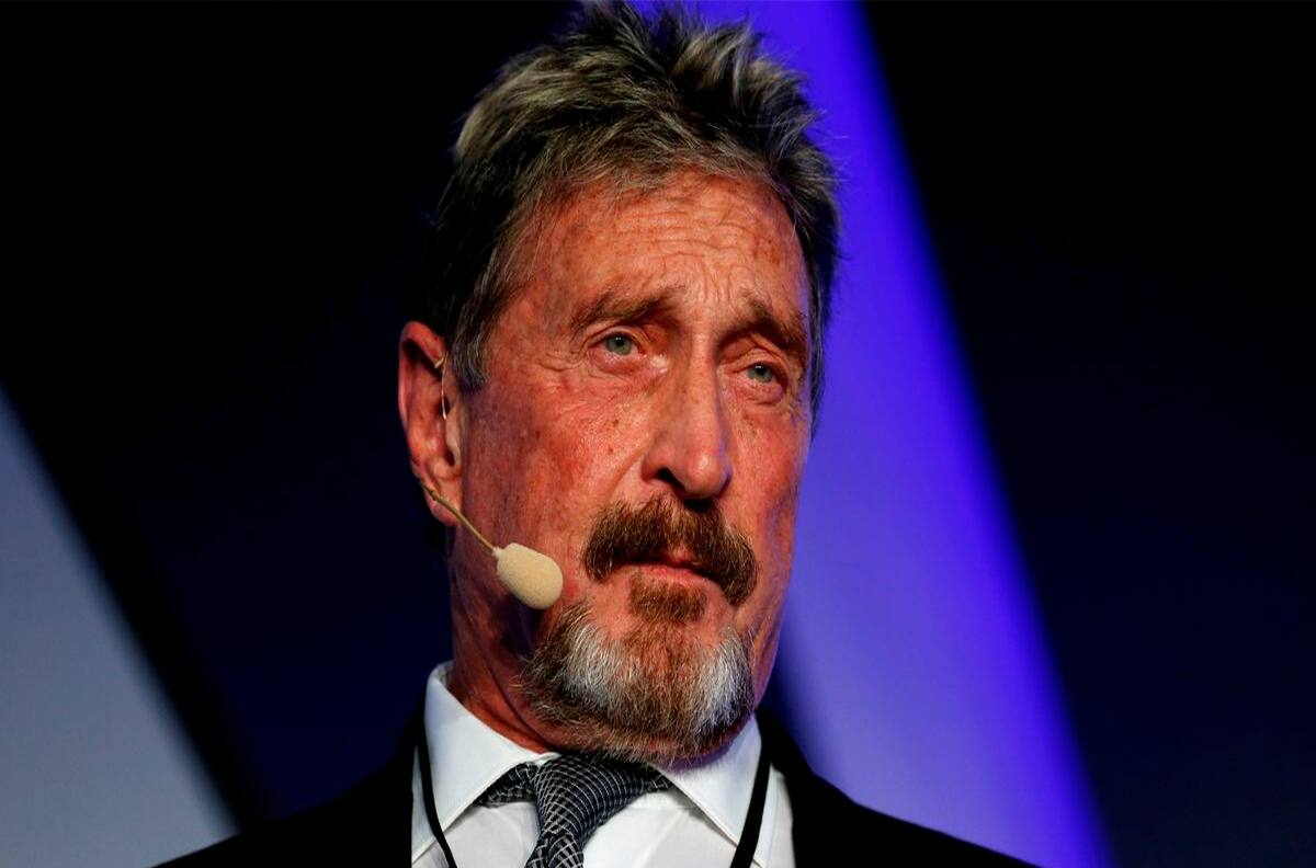 Fundador de antivirus McAfee es encontrado muerto en una celda