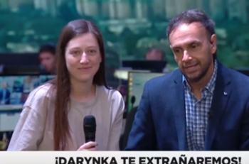 "No quiero llorar": Rodrigo Sepúlveda hizo emotiva despedida a periodista de "Meganoticias Alerta"