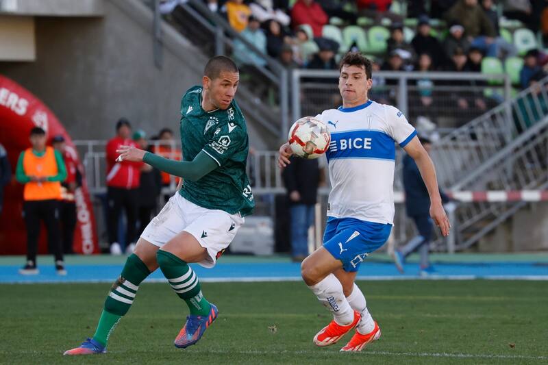 ante la UC, en la ida de los cuartos de la fase regional de la Copa Chile