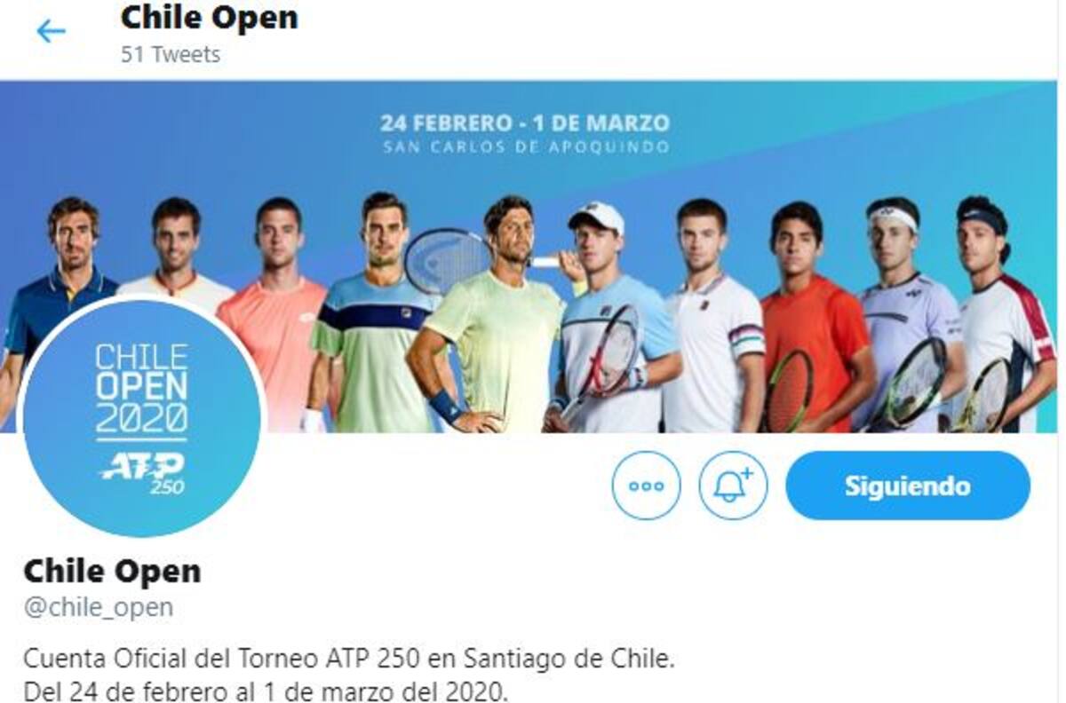 Chile Open elimina a Nicolás Jarry de su gráfica oficial
