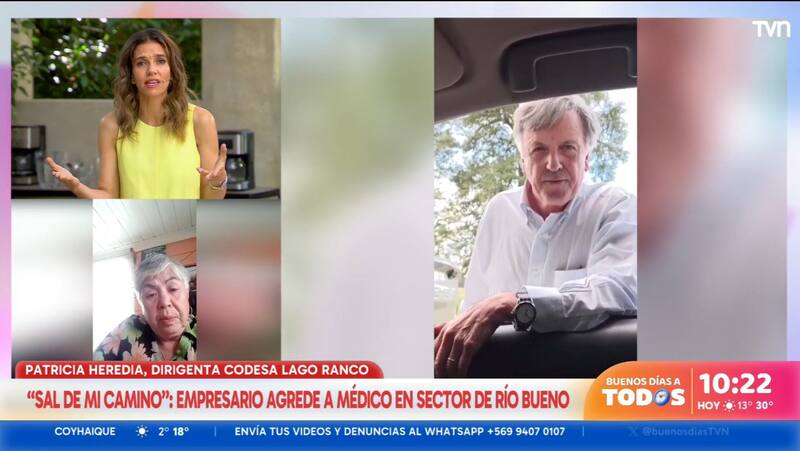 El matinal comentó el polémico video protagonizado por el empresario Cristian Pérez de Arce. Créditos Captura: YouTube.