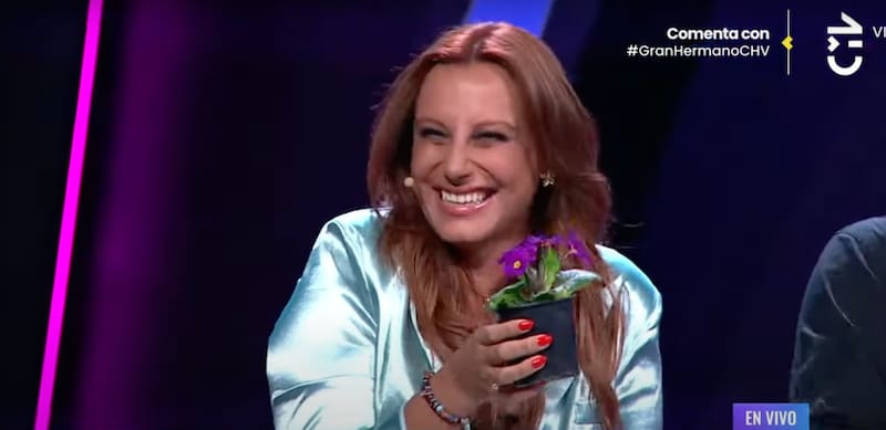 Trinidad Cerda en el panel de "Gran Hermano".