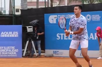 No pudo ser: Tomás Barrios se inclinó ante Federico Gómez en la final del Challenger de Guayaquil