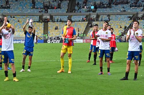 El cuadro hispano quedó eliminado de la Copa Sudamericana a falta de una fecha. (Foto: Marcelo Dias / @UEOficial)