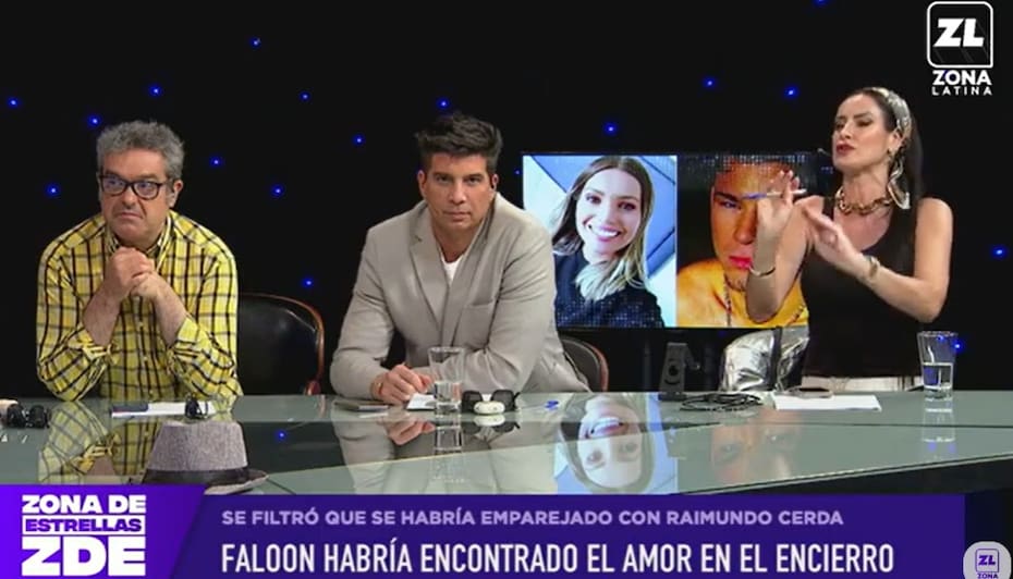 Adriana Barrientos aseguró que Faloon Larraguibel ganará el reality. Créditos: Pantallazo Zona Latina