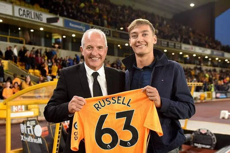 George Russell le hubiera gustado ser futbolista.