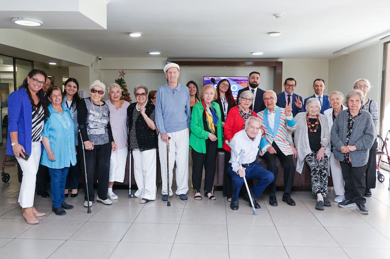 Detacoop donó espacio para adultos mayores. Créditos: Cedida.