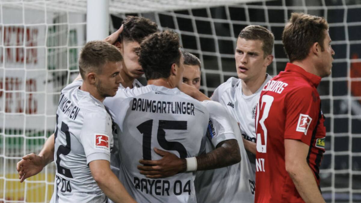 Bayer Leverkusen de Charles Aránguiz derrota al Friburgo y regresa a la zona de Champions