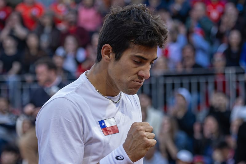 Cristian Garin. Foto: Felipe Escobedo