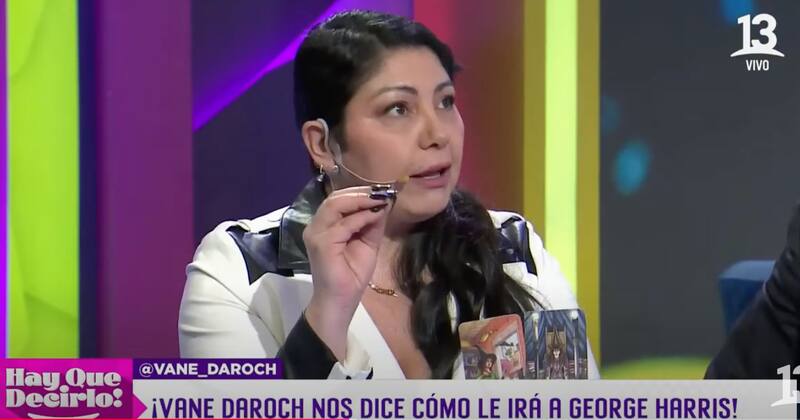 Vanessa Daroch y su predicción para George Harris.