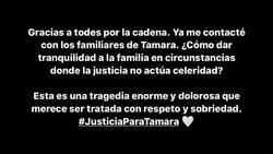 Cami Gallardo se comunicó con la familia de la pequeña Tamara luego que pidieran que cantara en su funeral