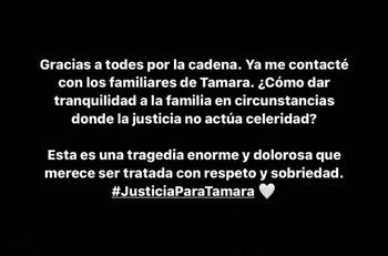Cami Gallardo se comunicó con la familia de la pequeña Tamara luego que pidieran que cantara en su funeral