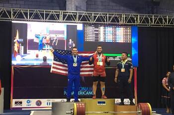 Arley Méndez se coronó tricampeón en Panamericano de Levantamiento de Pesas