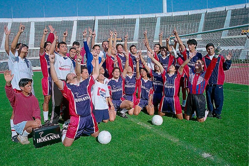 El equipo que, desde la fe, revolucionó el fútbol chileno.