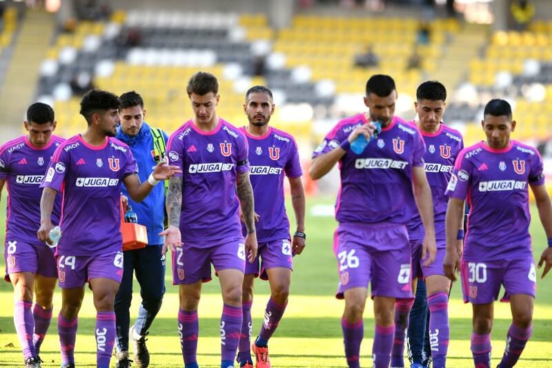 con el plantel de la U en Coquimbo.