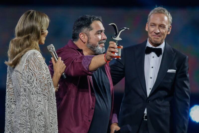 Salió victorioso del Festival de Viña 2023. Créditos: AtonChile.