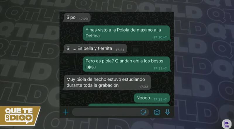 Zapallito reveló el especial gesto que tuvo Delfina Honig con Máximo Menem en "Top Chef VIP".