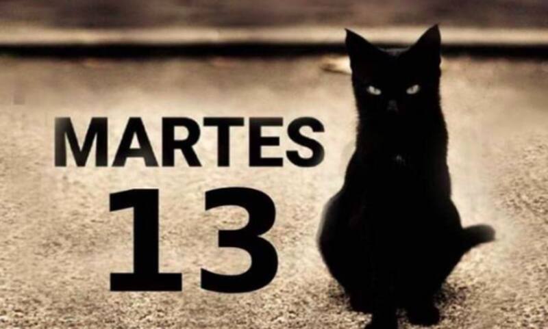 El martes 13 es considerado por muchos como un día de mala suerte.