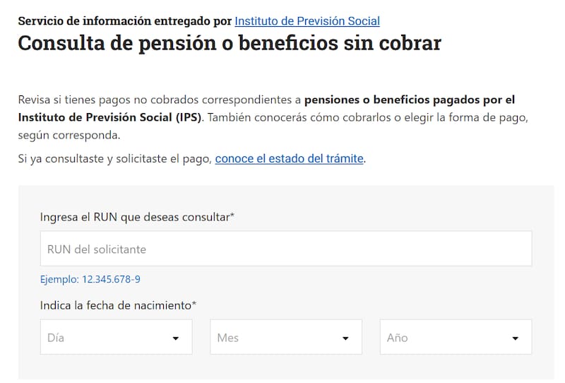 En esta plataforma puedes consultar si tienes beneficios del Estado sin cobrar. Foto: Mi Chile Atiende.