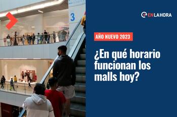 Año Nuevo: ¿Qué horario tendrá el Costanera Center y los demás malls este sábado 31 de diciembre y domingo 1 de enero?