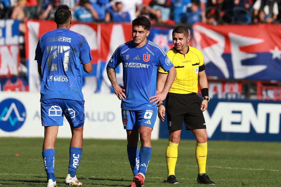 Nuevamente tuvo un pobre partido en la U. Foto: Aton.