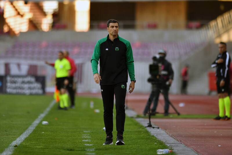 Román Cuello no quiso hablar en conferencia de prensa. Foto: Photosport