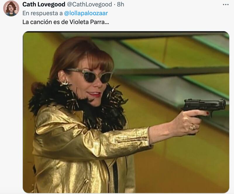 El cantate causó indignación.