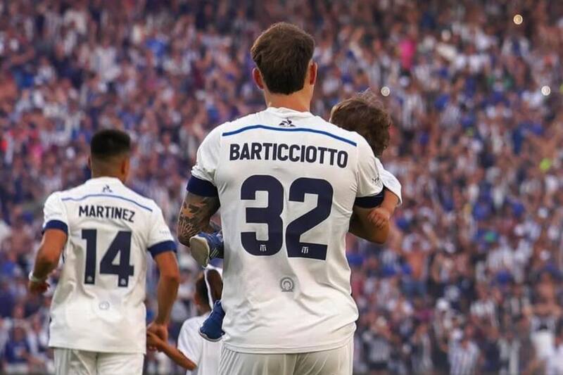 será jugador del Santos Laguna durante esta temporada. Foto: Instagram Bruno Barticciotto.