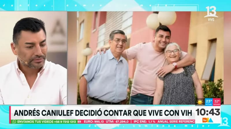 El periodista profundizó en su confesión en el matinal Tu Día de Canal 13.