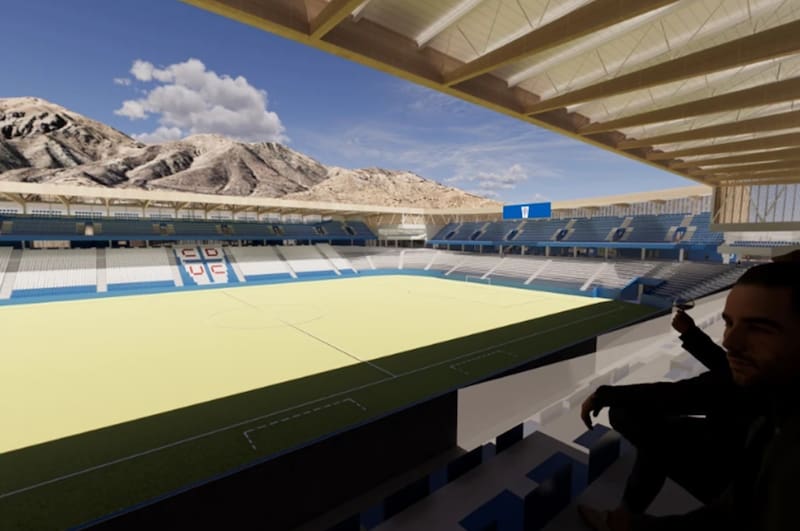 mostró detalles de los palcos que pondrá a la venta (cruzados.cl)