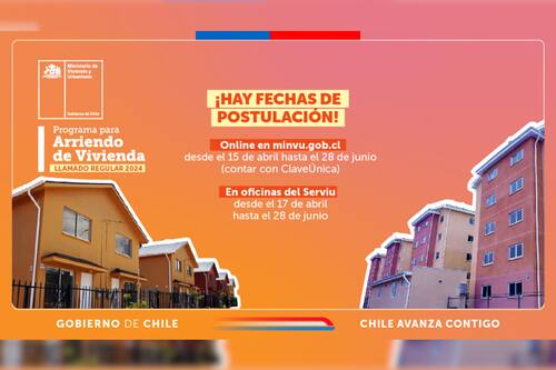 Esta es la fecha de postulación a este beneficio del Minvu.