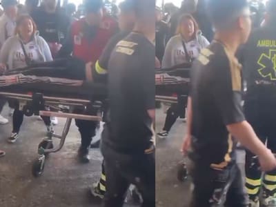 Pudo ser grave: hincha de Colo Colo sufrió caída desde el techo del Monumental en el Arengazo