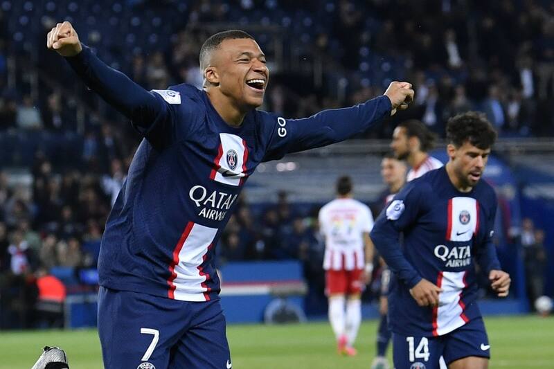 Kylian Mbappé llegó a los 25 goles en la Ligue 1